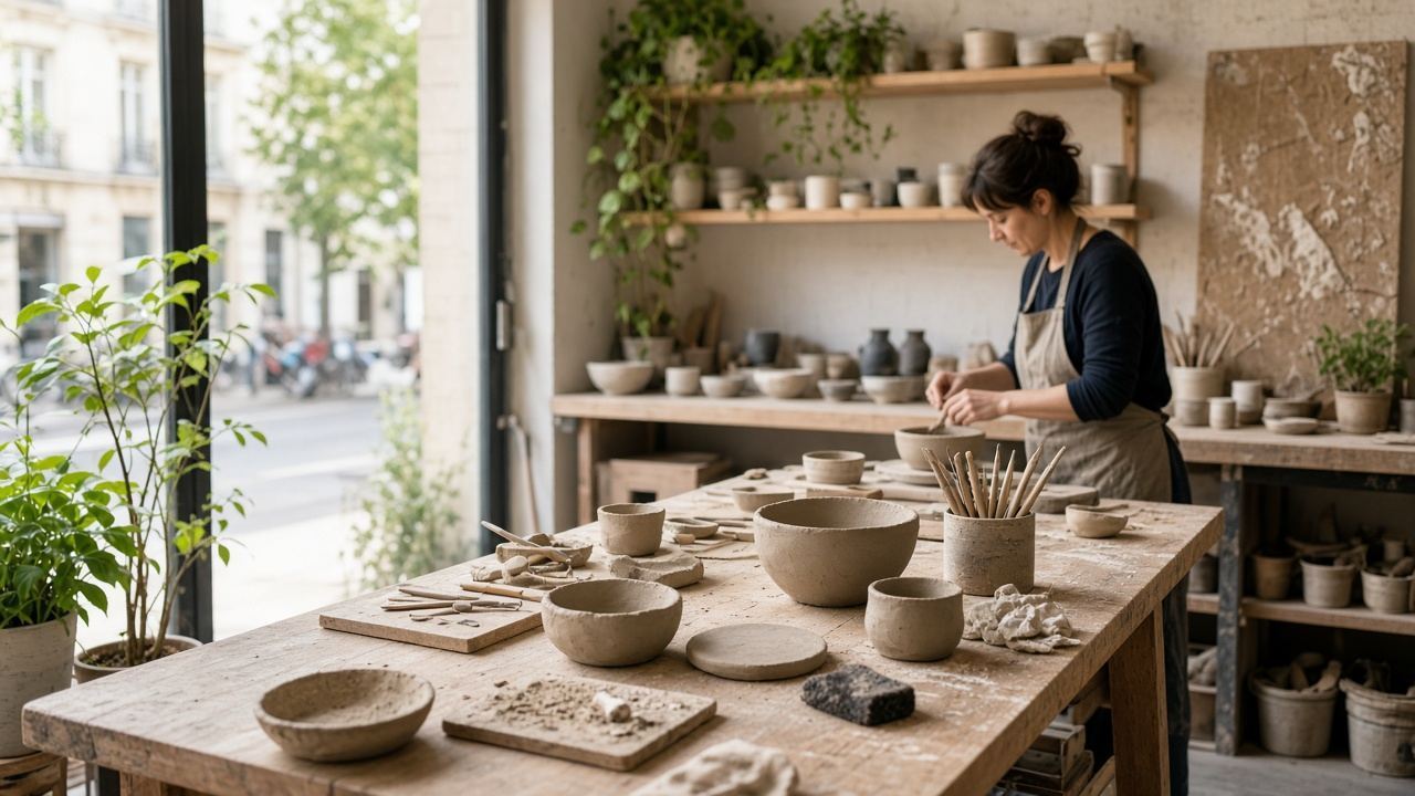 Clay modeling / handbuilding workshops story image